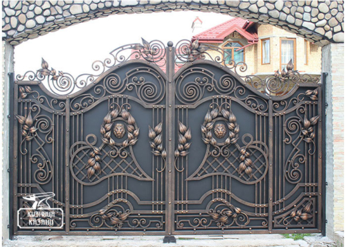 Кованые ворота - Кузница Казани