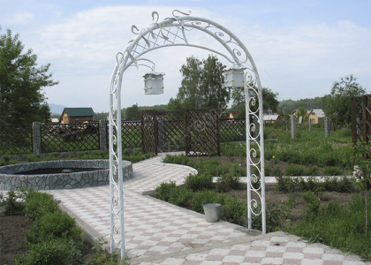 Кованая арка - Кузница Казани